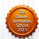 Badge: Top Online Animation School 2023