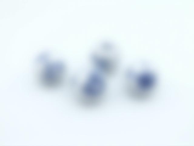 手描きの磁器ビーズセット